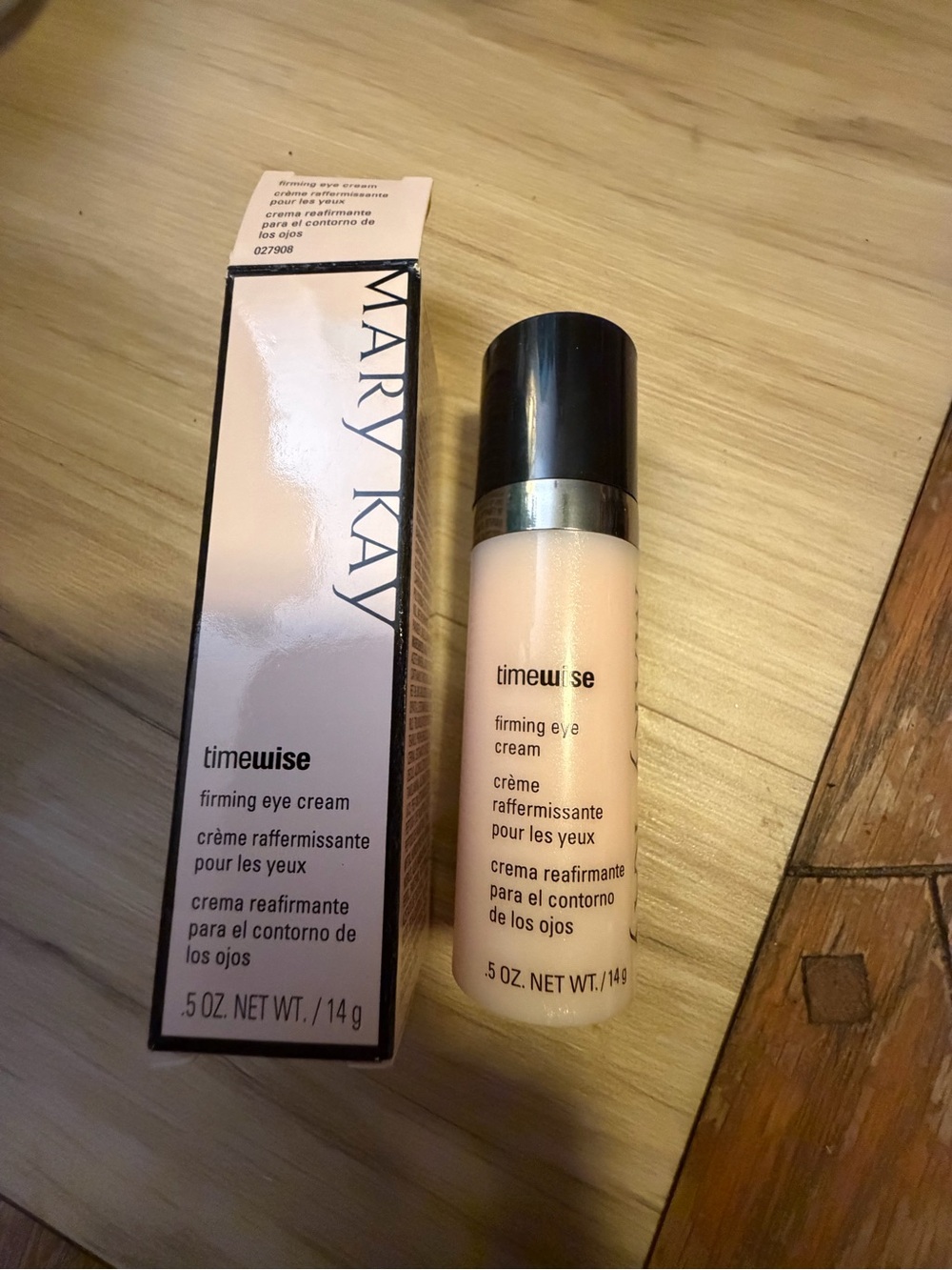 Mary Kay Timewise Firming Eye Cream - Pale Pink Bottle